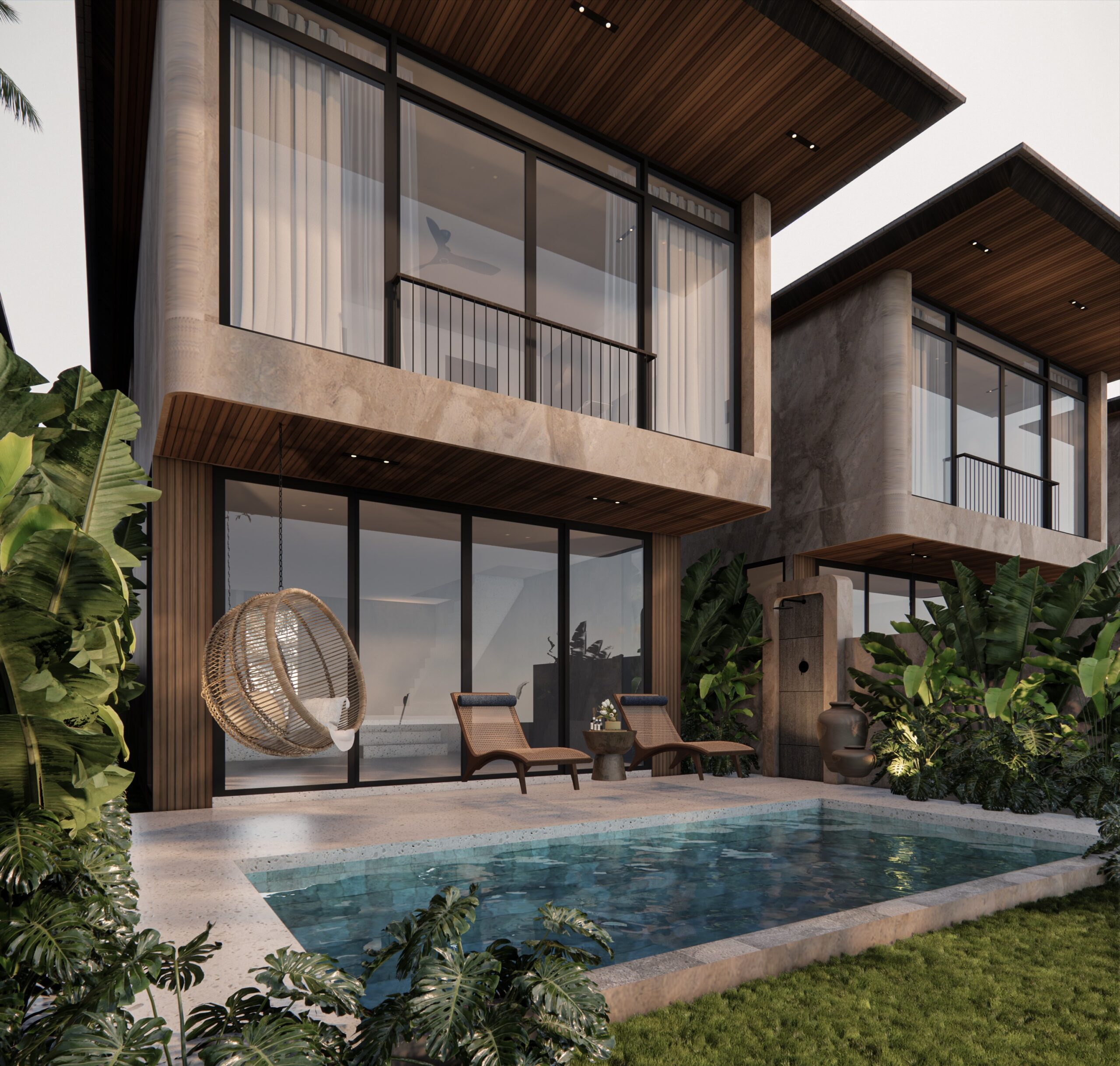 LUXURY 2/3 BEDROOM VILLA FOR SALE FREEHOLD IN BALANGAN BE-2031 